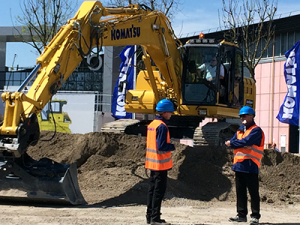 Controls on an OEM machine.